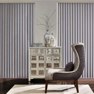 Cadence Soft Vertical Blinds in Camille